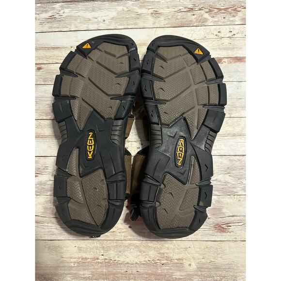 Keen Daytona Fisherman Sandals Men's Size 12 Brown Leather Upper Waterproof Sole - Picture 7 of 8